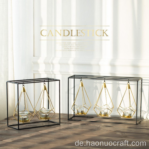 Kreativer Stil Licht Luxus Kerzenständer romantisches Kerzenlicht
